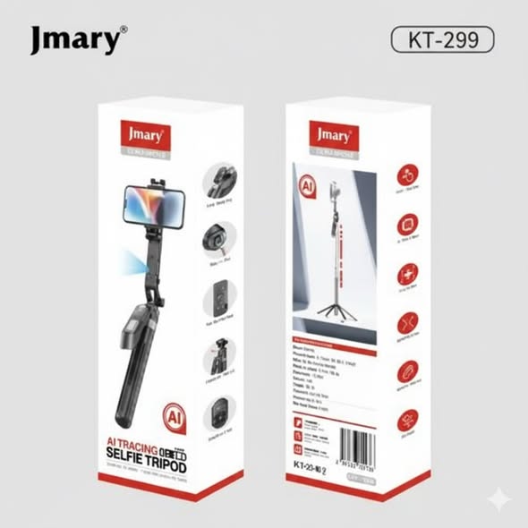 Jmary KT-299 Ai Tracking Selfie Tripod